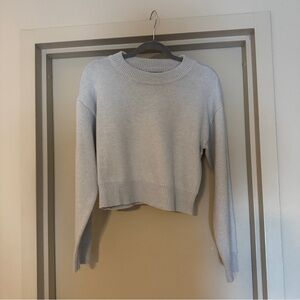 NWOT Rachel Zoe baby light blue knit crewneck sweater.